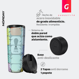 Termo Norday Colección Mundial Modelo Bloom 25 Oz FIFA Colors