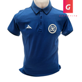 Playera de Cruz Azul Tipo Polo Color Azul Temporada 23-24