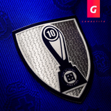 Parche de Cruz Azul conmemorativo de las 10 copas de Liga Mx