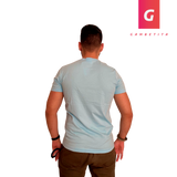 Playera de Cruz Azul Campeón Color Celeste para Hombre