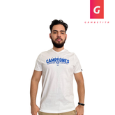 Playera de Cruz Azul Campeón Color Blanco para Hombre