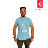Playera de Cruz Azul Campeón Color Celeste para Hombre