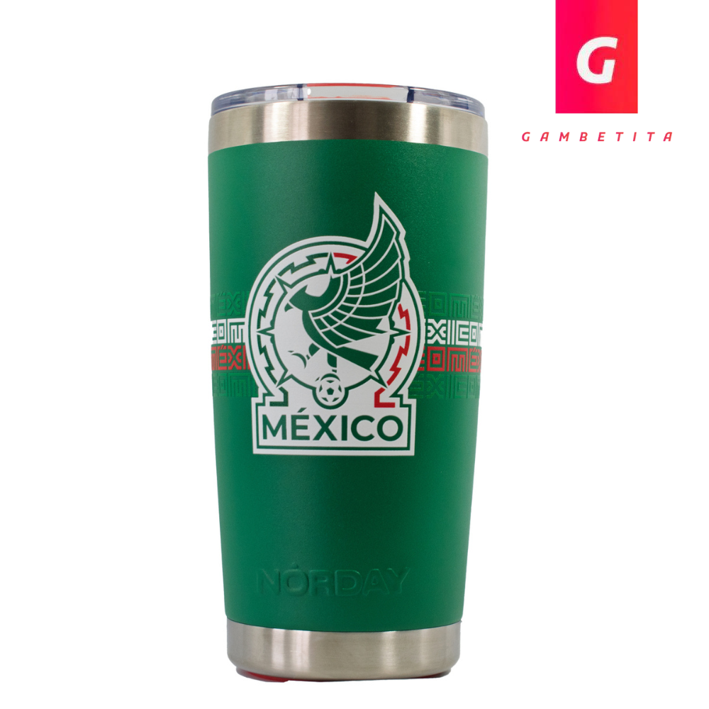 Termo Norday Colección Selección Mexicana Modelo Tumbler 20 Oz Big Logo