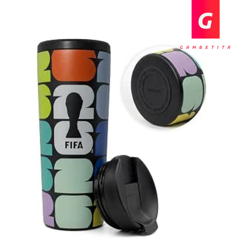 Termo Norday Colección Mundial Modelo Bloom 25 Oz FIFA Colors