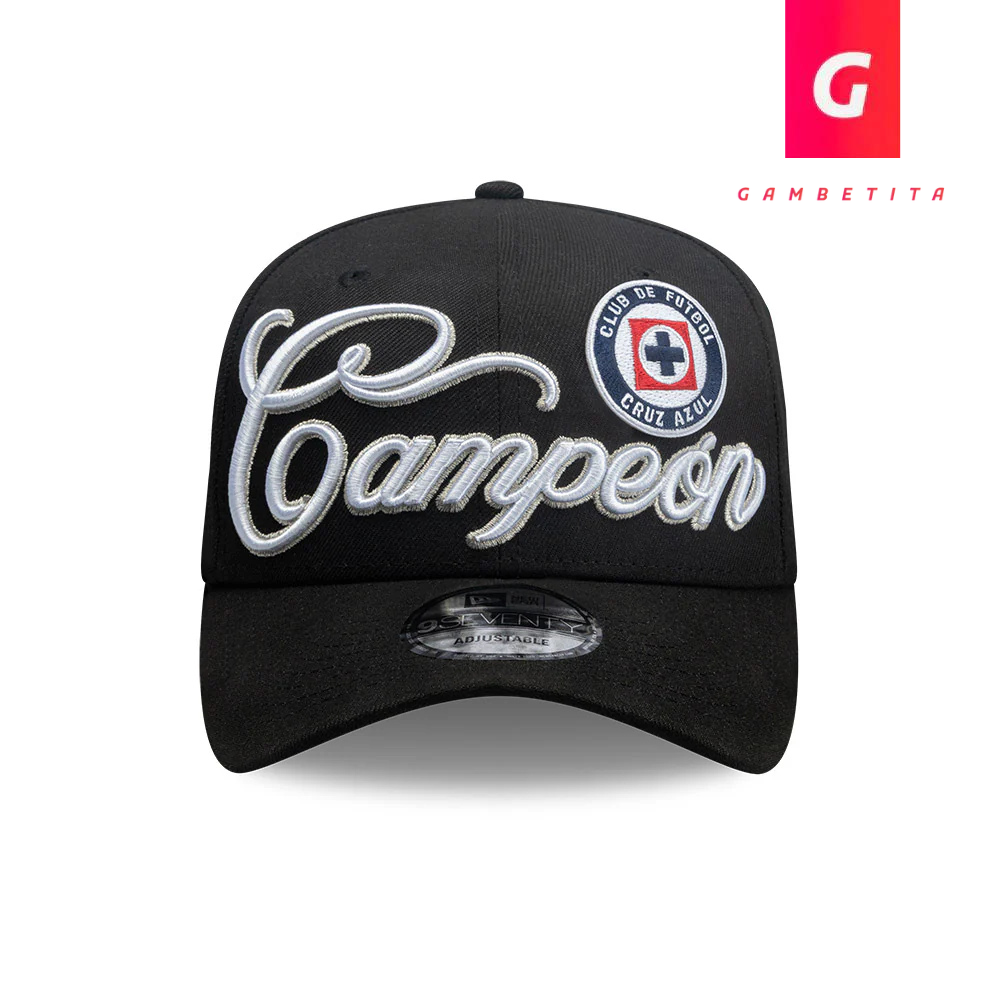 Gorra New Era Cruz Azul Campeones C26 Modelo 9Seventy Snapback