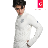 Playera de Entrenamiento Medio Cierre de Cruz Azul Color Beige para Hombre Temporada 26-27