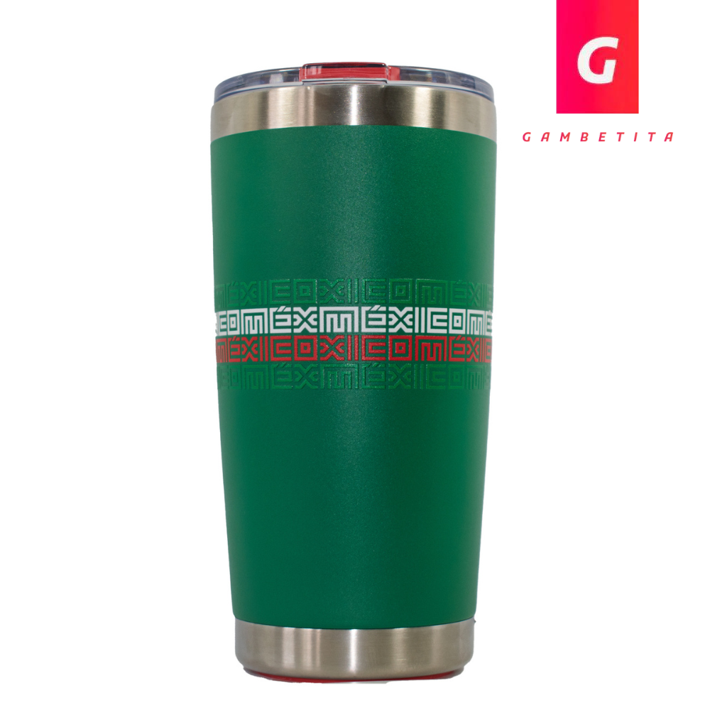 Termo Norday Colección Selección Mexicana Modelo Tumbler 20 Oz Big Logo