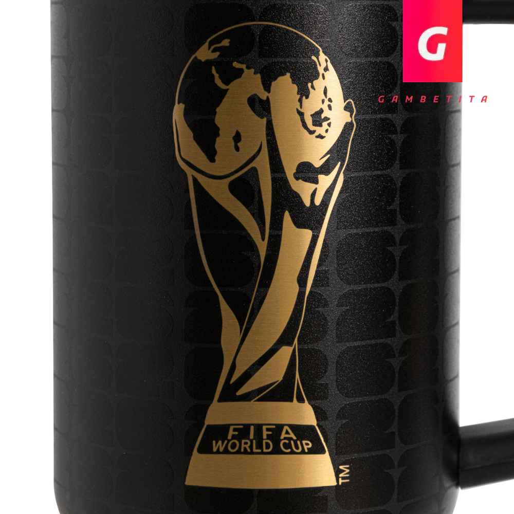 Termo Norday Colección Mundial Modelo Titan 40 Oz FIFA Black Trophy