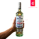 Etiqueta de Cruz Azul Campeón para botella de Bacardi