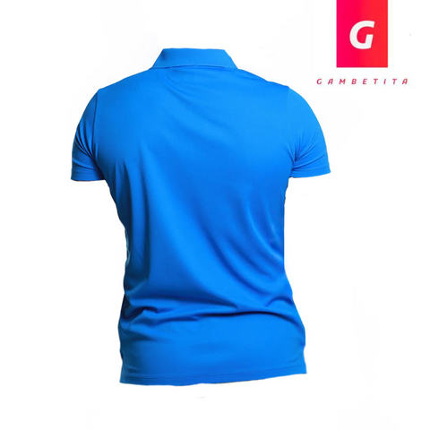 Playera Tipo Polo Azul Temporada 25-26