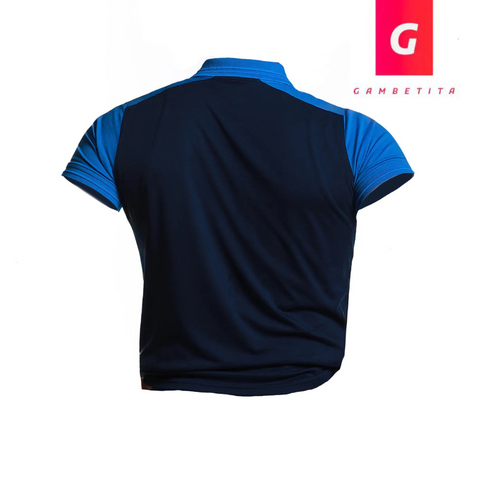 Playera Tipo Polo Azul Marino Temporada 25-26