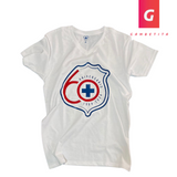 Playera Conmemorativa del 60 Aniversario de Cruz Azul para Hombre Color Blanca