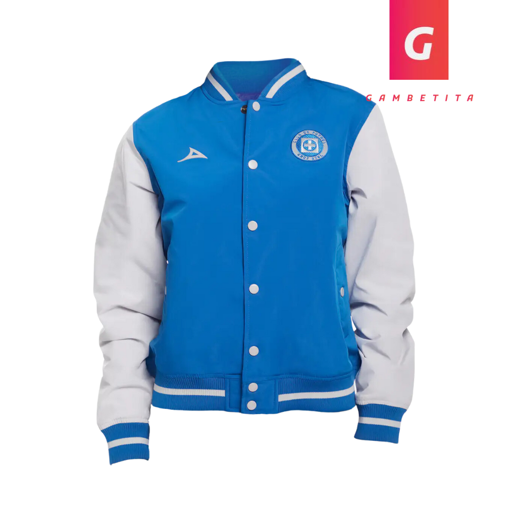 Chamarra Universitaria de Cruz Azul para Mujer Temporada 24-25