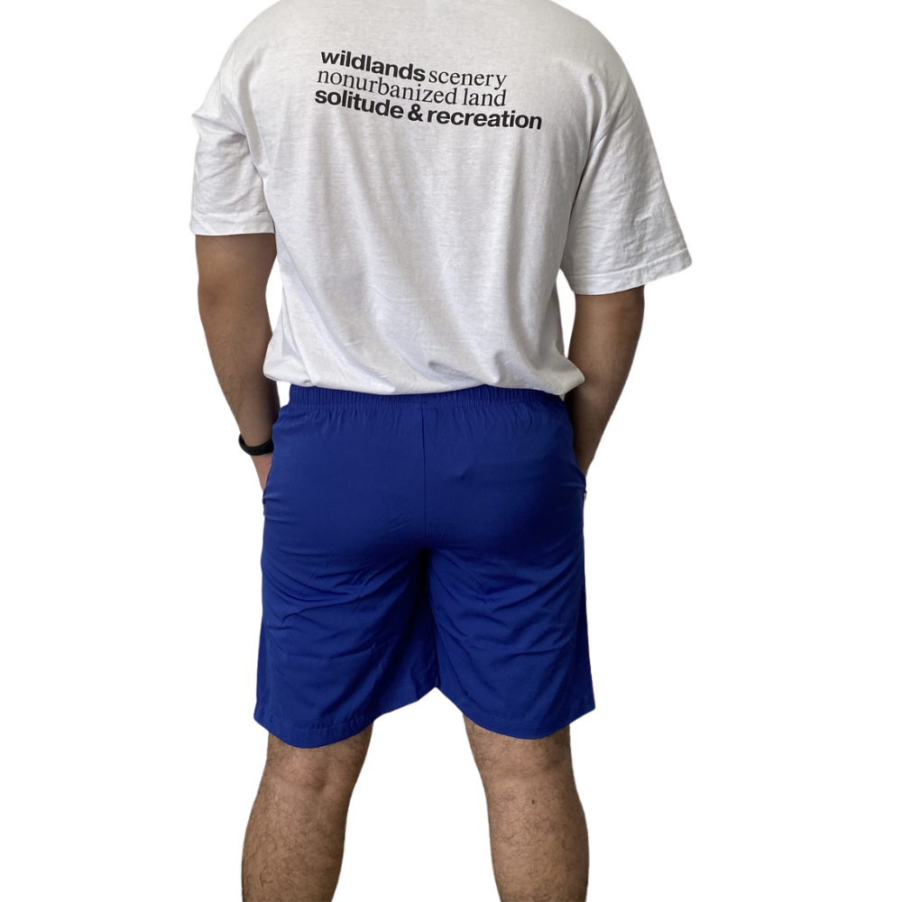Short de Entrenamiento de Cruz Azul Color Azul Rey para Hombre Temporada 22-23