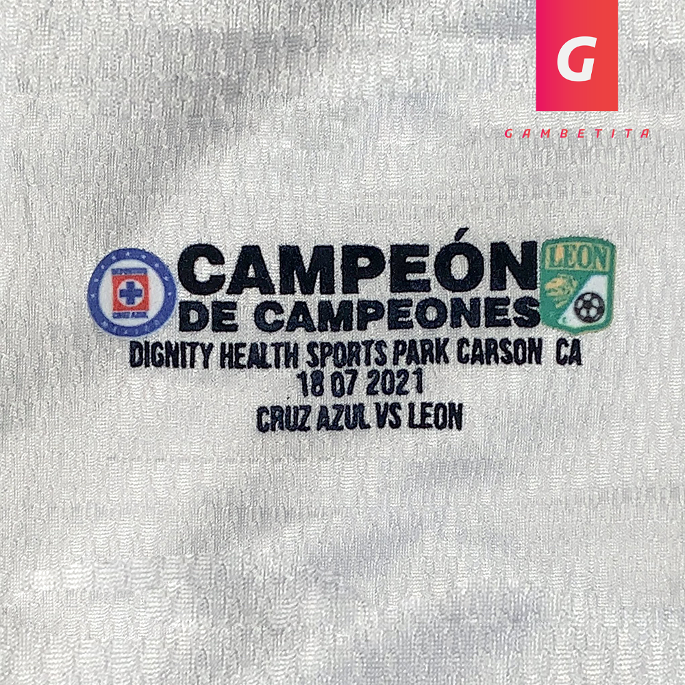 Match del partido de Campeón de Campeones entre Cruz Azul vs León del 18 de julio 2021