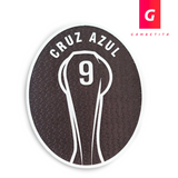Parche de Cruz Azul conmemorativo de las 9 copas de Liga Mx