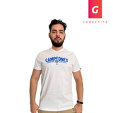 Playera de Cruz Azul Campeón Color Blanco para Hombre