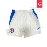 Short de Cruz Azul Color Blanco para Niño Temporada 21 -22