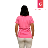 Playera de Cruz Azul Campeón Color Rosa Para Dama